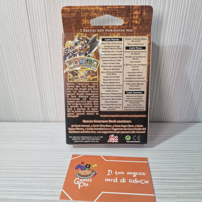 Konami Yu-Gi-Oh! Ascesa dei Veri Draghi Structure Deck ITALIANO 1a EDIZIONE Nuovo