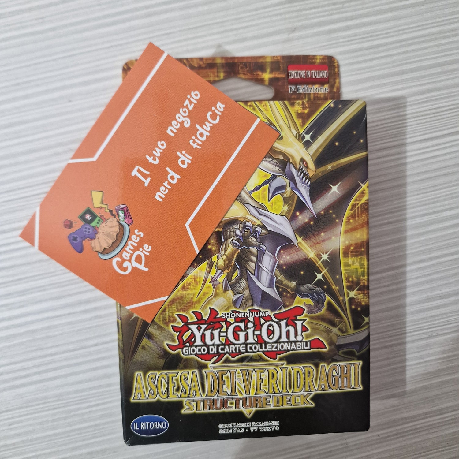 Konami Yu-Gi-Oh! Ascesa dei Veri Draghi Structure Deck ITALIANO 1a EDIZIONE Nuovo