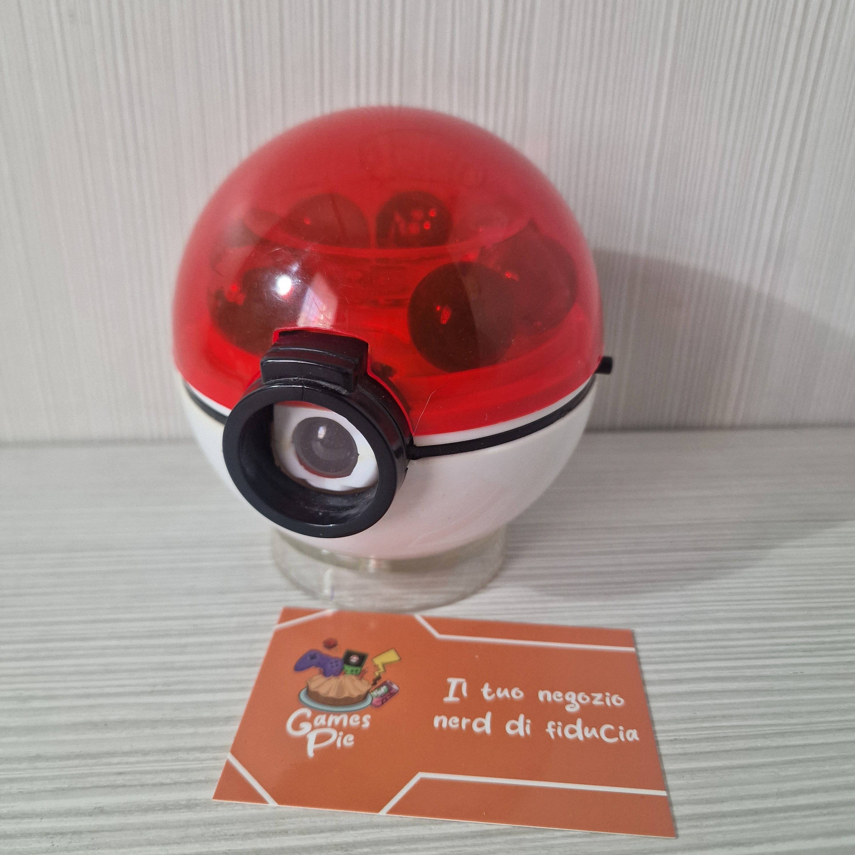 Poké Ball Marble Shooter Pokémon Biglie Toy Biz 1999 1st Ed Funzionante