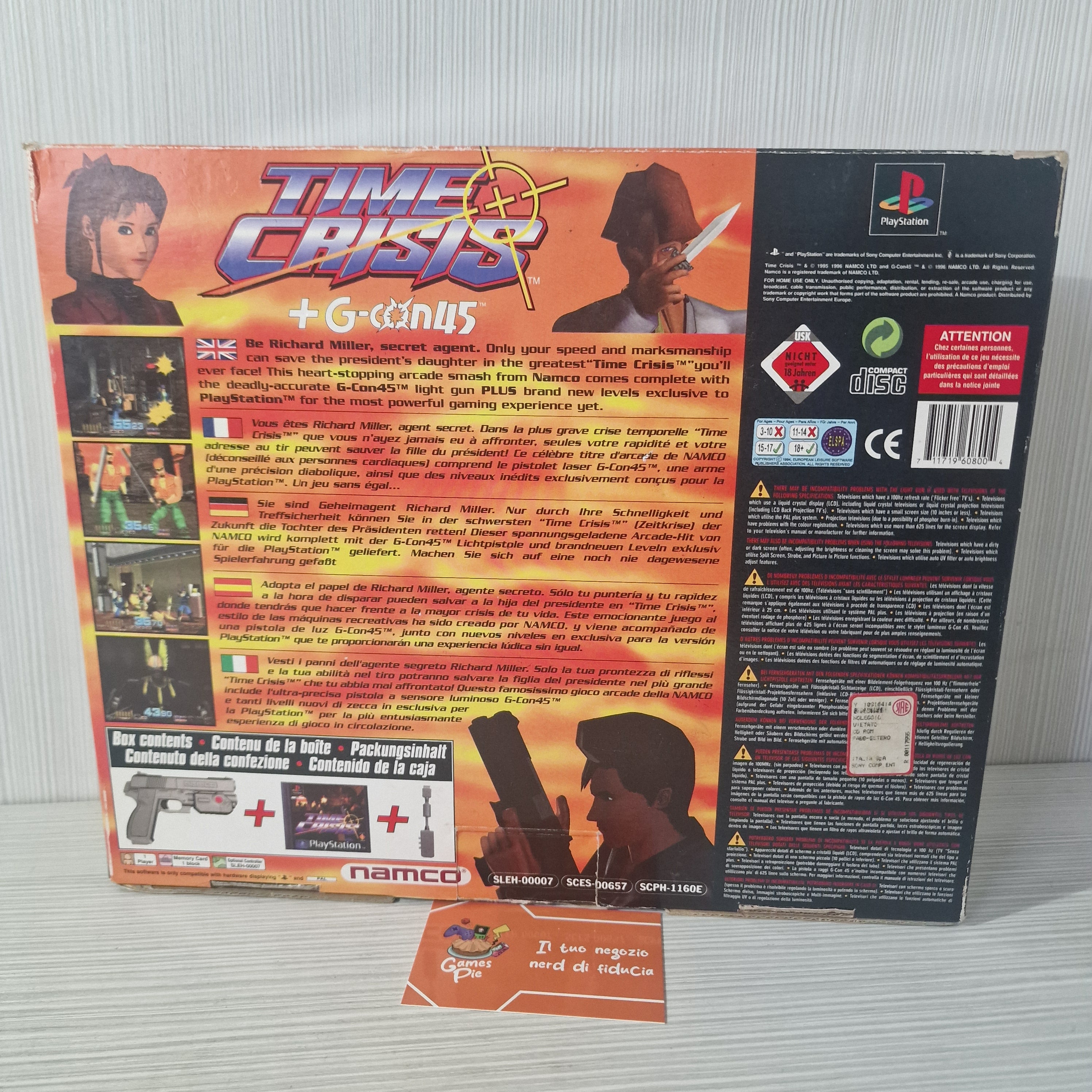 Time Crisis Big Box PlayStation 1