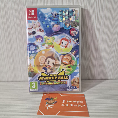 Super Monkey Ball Banana Rumble Nintendo Switch Sealed ITA