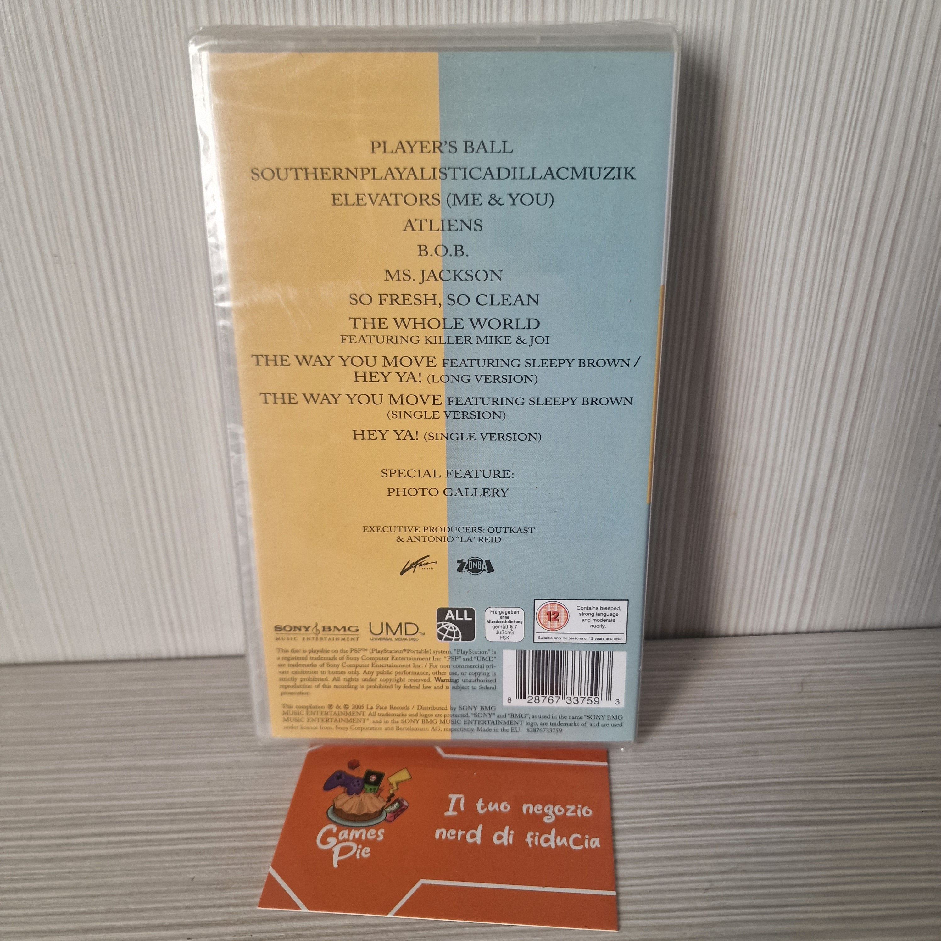 OutKast The Videos V.I.P. Version Sony PSP UMD Sealed