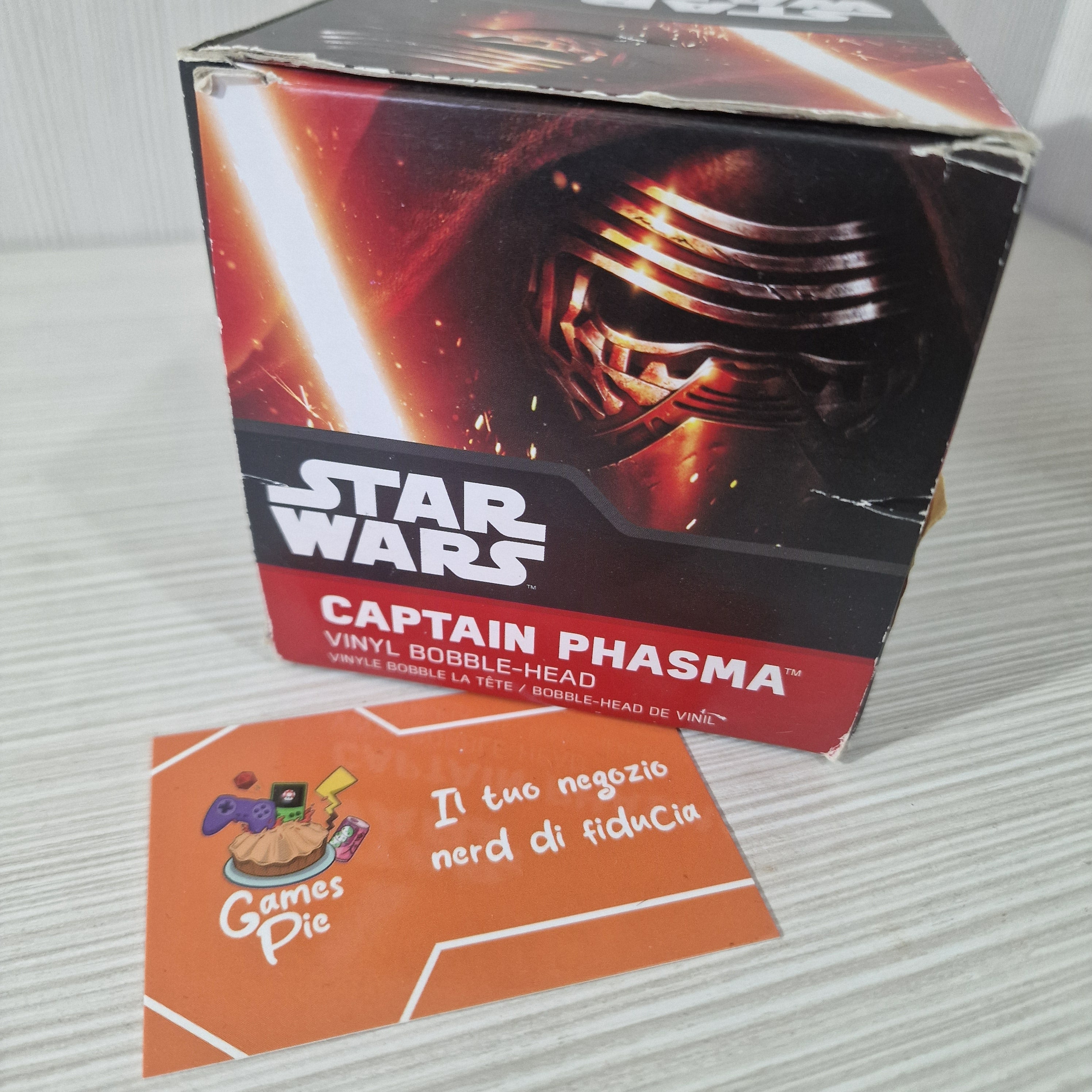 Funko Star Wars Captain Phasma Vinyl Bobble-Head NUOVO