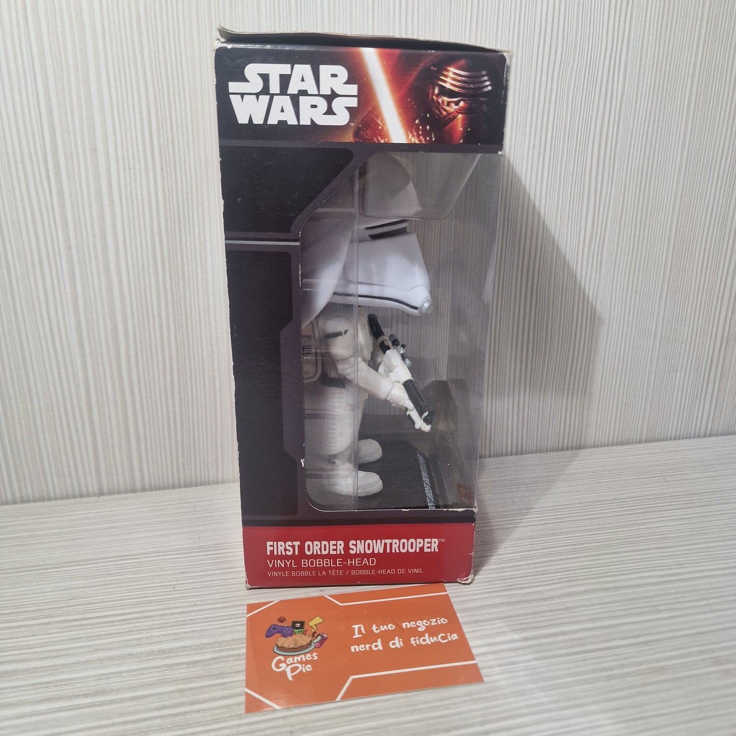 Funko Star Wars First Order Snowtrooper Vinyl Bobble Head Sigillato