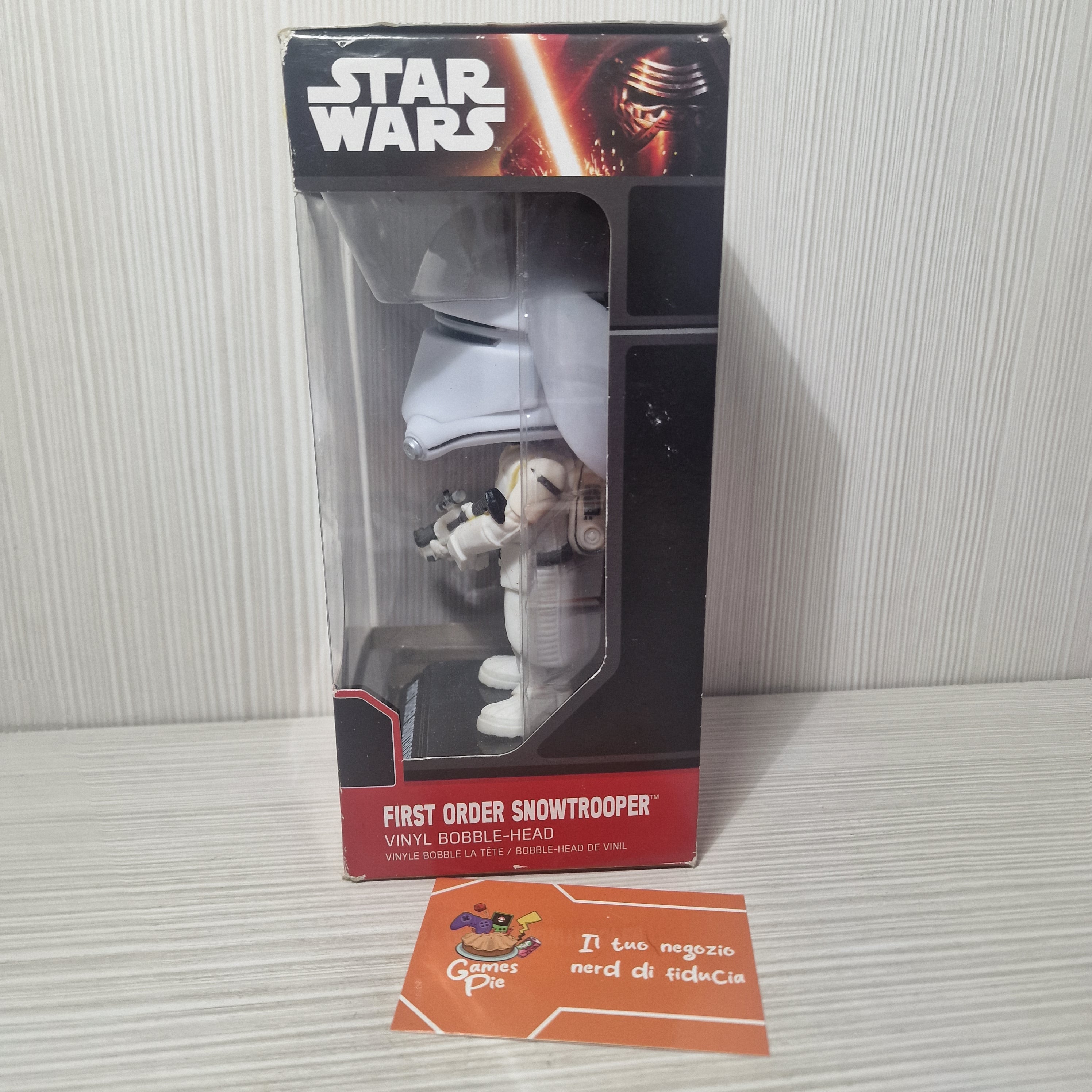 Funko Star Wars First Order Snowtrooper Vinyl Bobble Head Sigillato