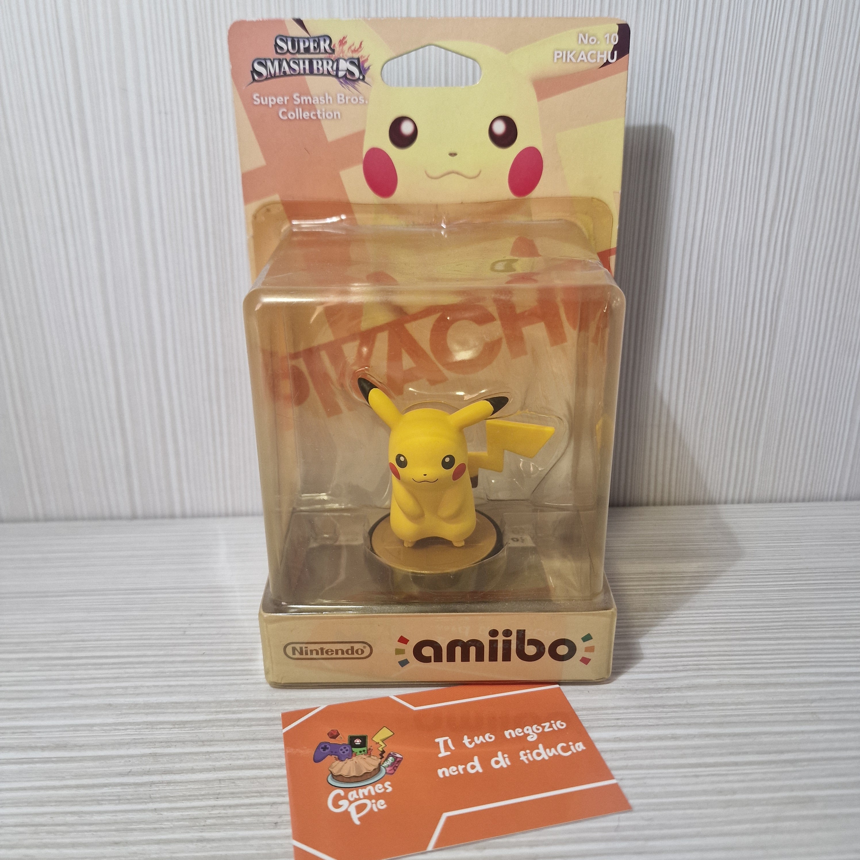 Nintendo Amiibo Super Smash Bros Pikachu Sigillato SEALED