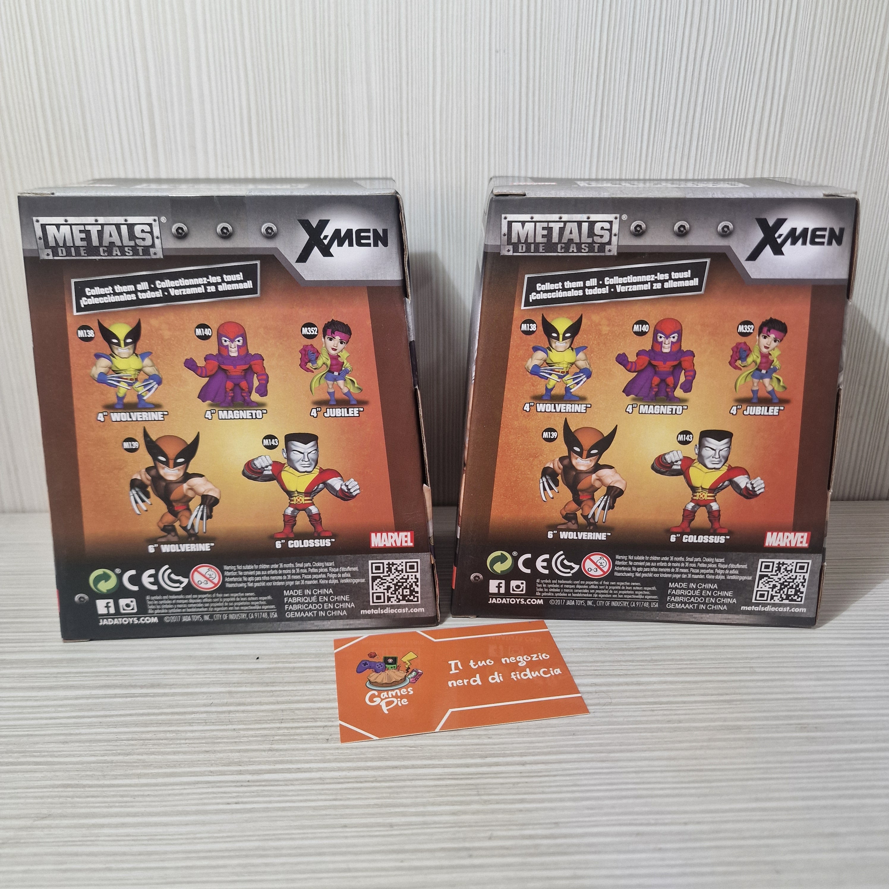 Loot Crate Metals Wolverine Old Man Logan M229 + M240 Die Cast X-Men Sigillati