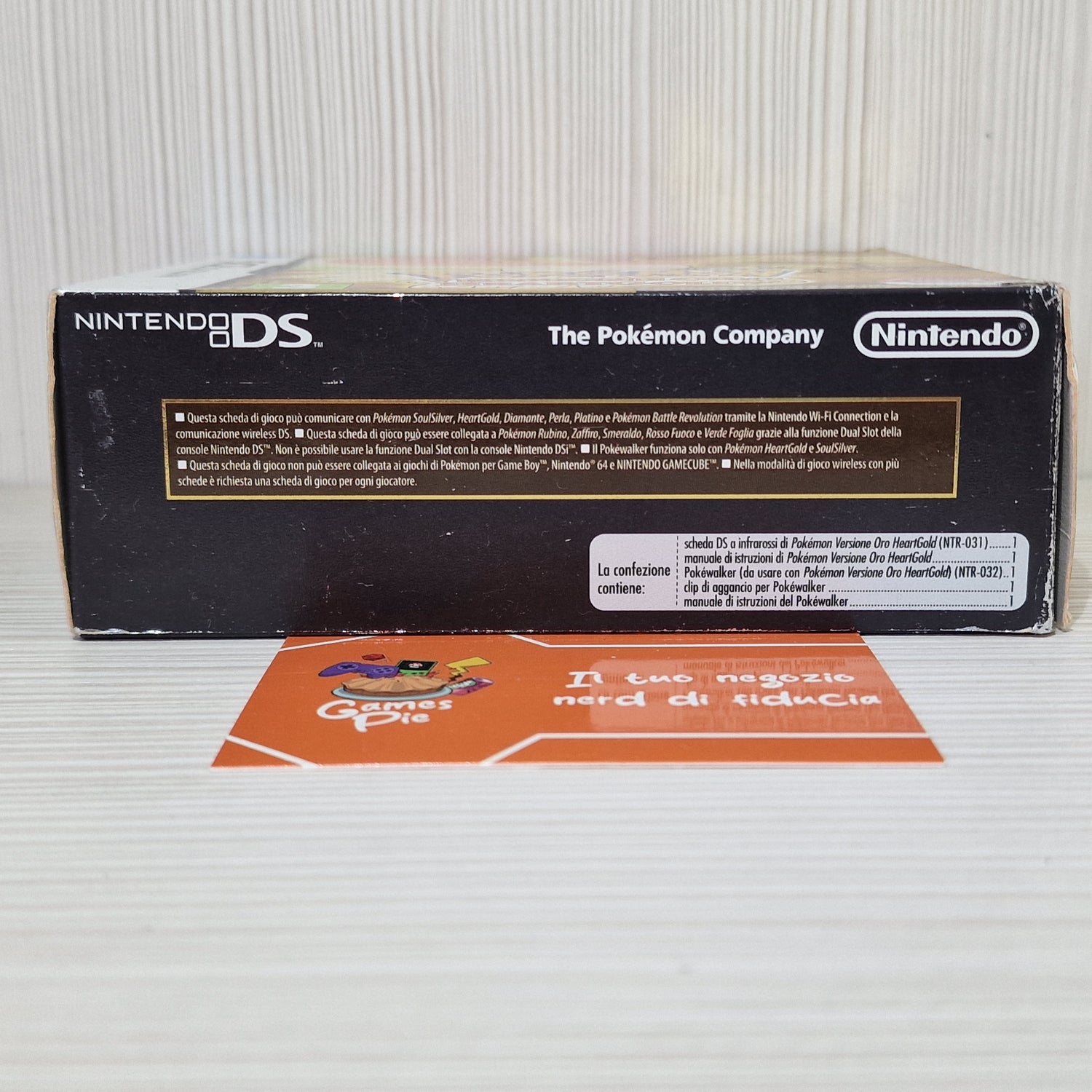 Pokémon Versione Oro Heartgold Big Box Nintendo 3DS