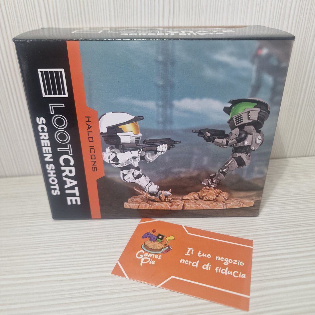 Halo Icons Master Chief Spartan IV Figure Loot Crate Limited Edition
