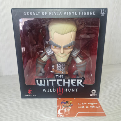 The Witcher 3 Wild Hunt Geralt of Rivia Vinyl Figure JINX CD Projekt Red NUOVO