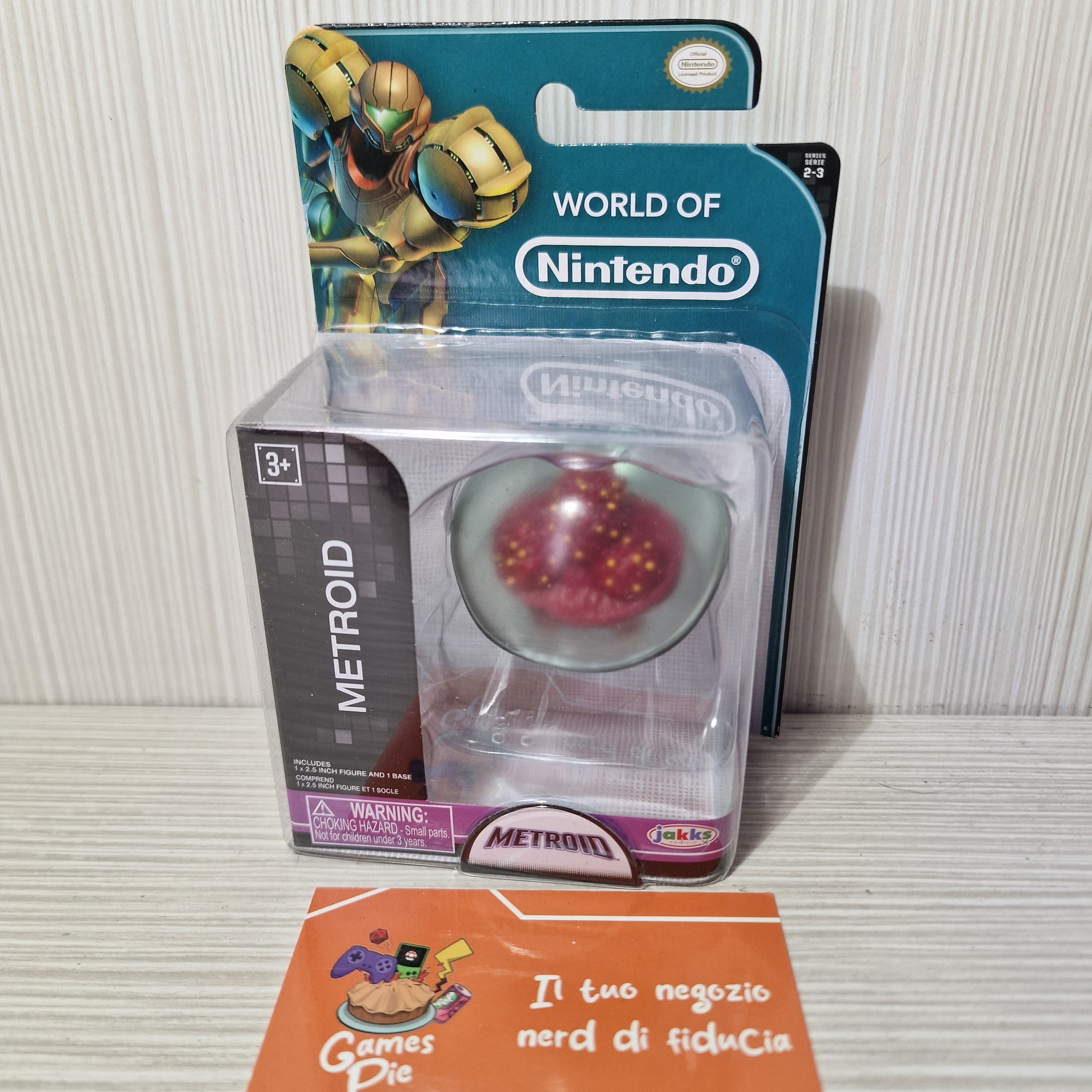 World of Nintendo Metroid Jakks Pacific Action Figure Sealed