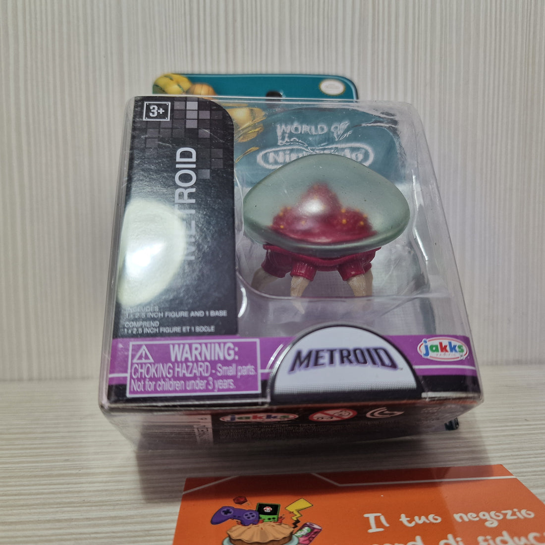 World of Nintendo Metroid Jakks Pacific Action Figure Sealed
