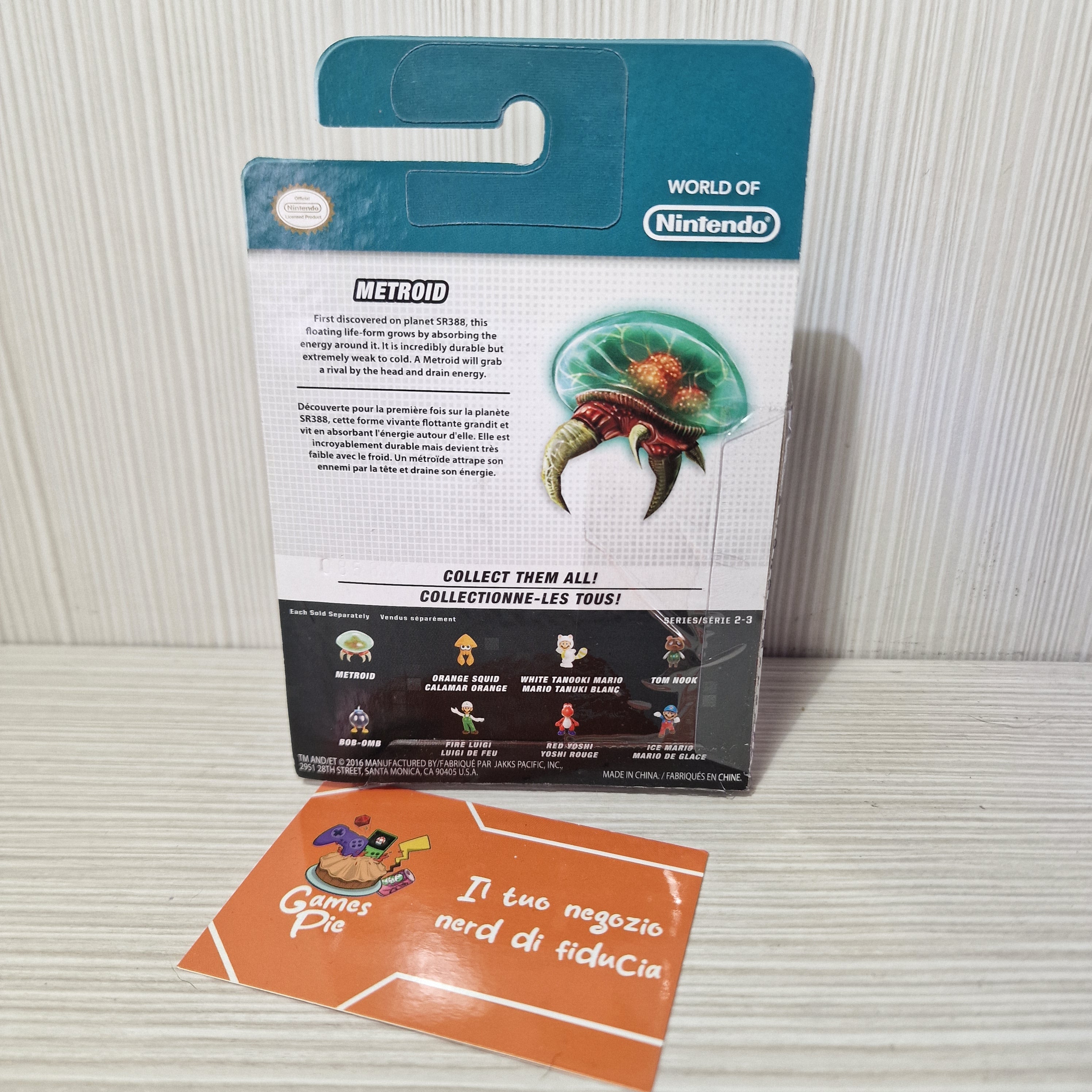 World of Nintendo Metroid Jakks Pacific Action Figure Sealed