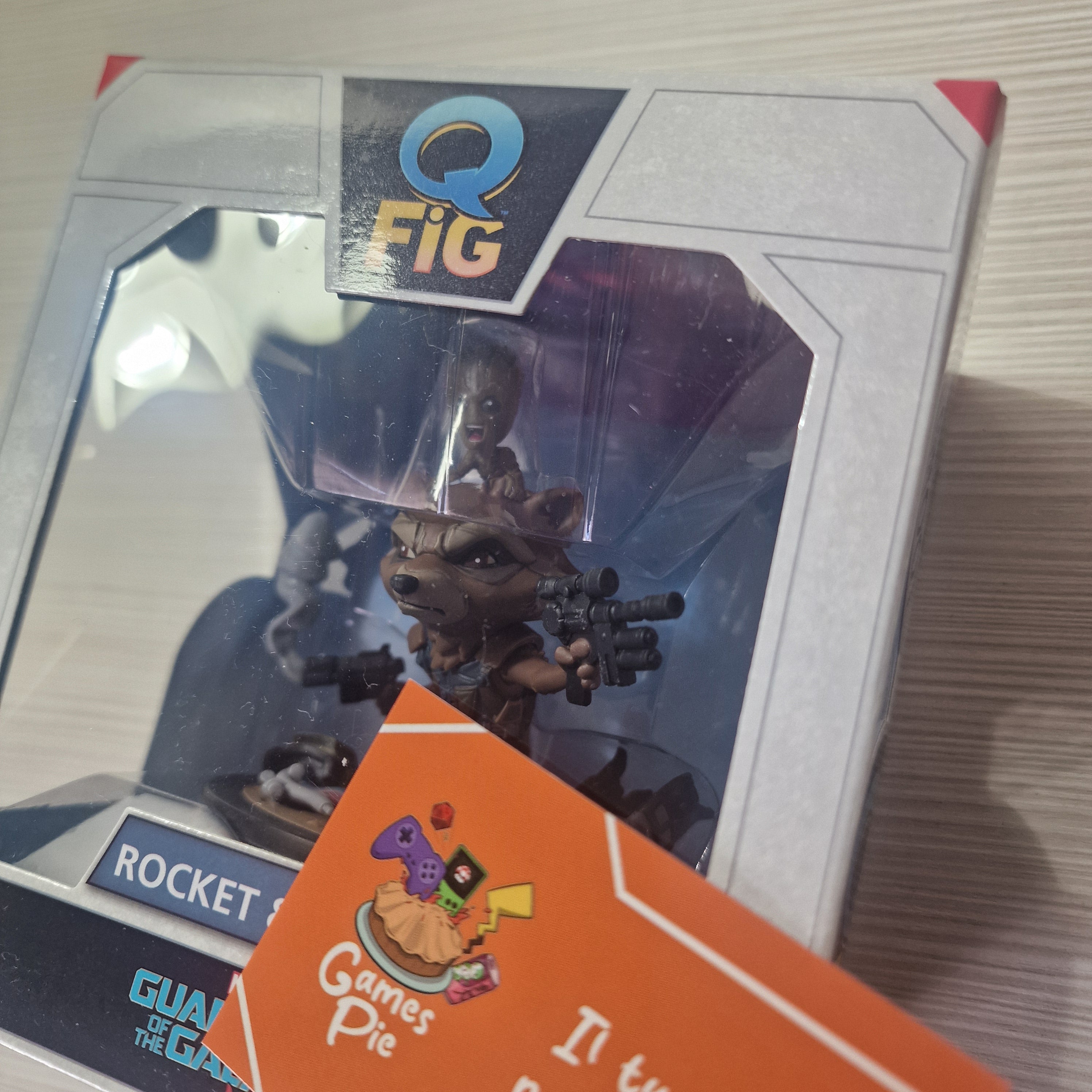 Figure Diorama Q-Fig QMx Marvel Rocket Baby Groot Guardiani Galassia Vol. 2