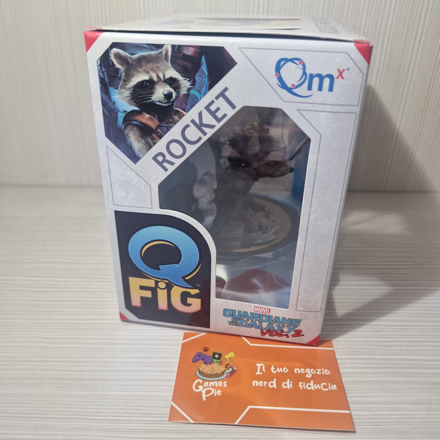 Figure Diorama Q-Fig QMx Marvel Rocket Baby Groot Guardiani Galassia Vol. 2