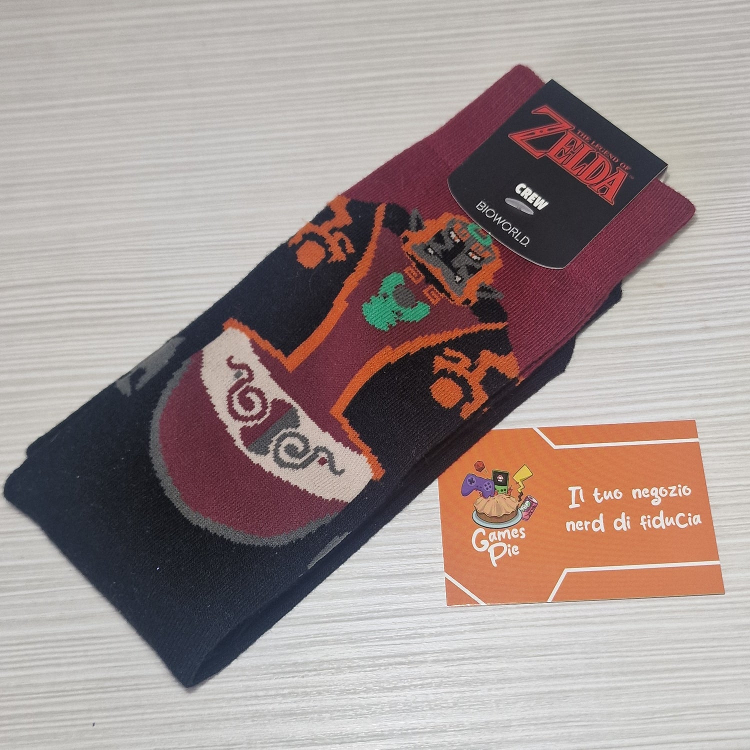 Calzini The Legend of Zelda Ganondorf Nintendo Bioworld 2016 Loot Wear Socks