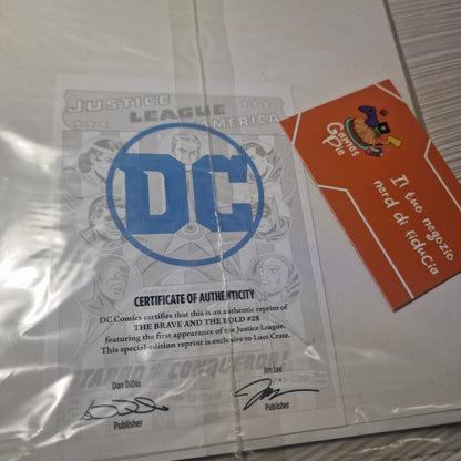 Fumetto The Brave and the Bold 28 Justice League Ristampa Loot Crate DC Comics