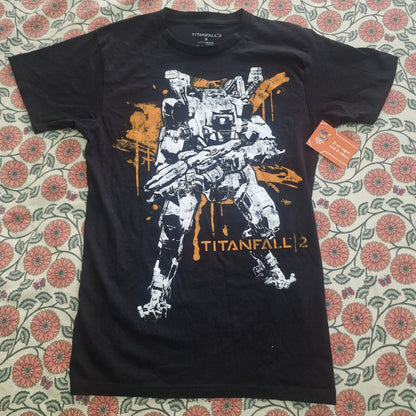 T-Shirt Titanfall 2 Loot Crate Exclusive Maglietta Taglia S Cotone Nera