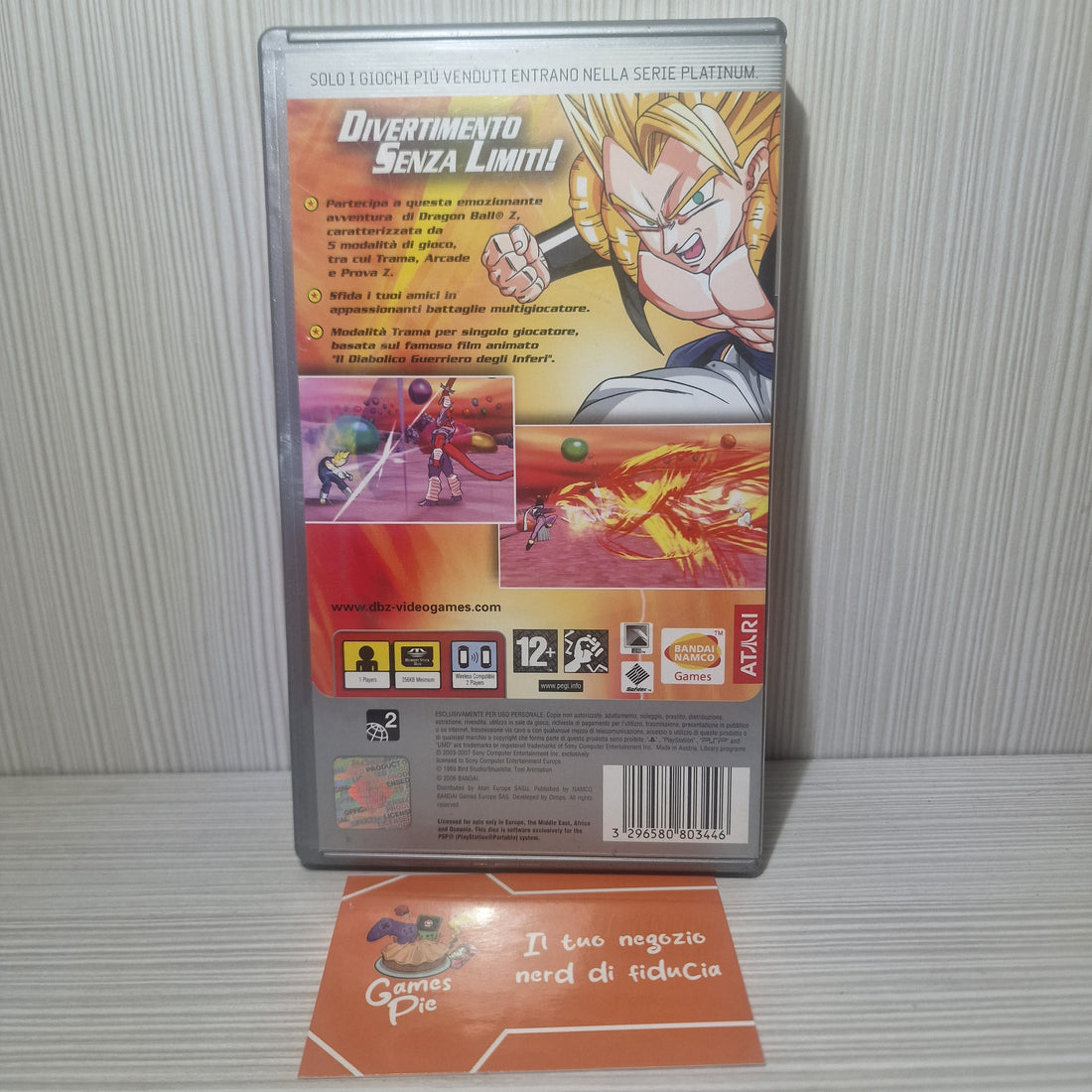 Dragon Ball Z Shin Budokai Platinum PSP