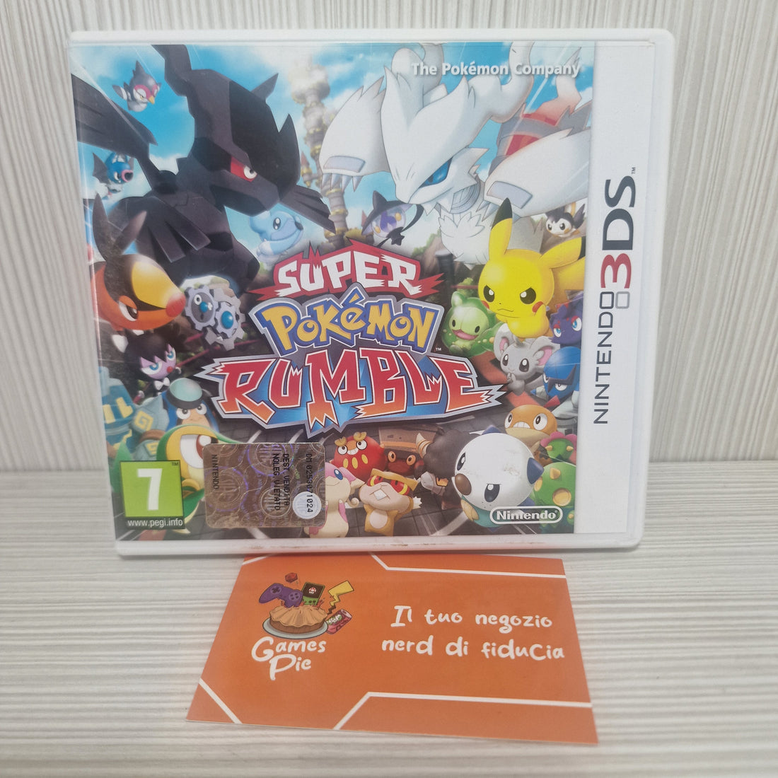 Super Pokémon Rumble Gioco Console Nintendo 3DS Completo CIB PAL ITA Originale