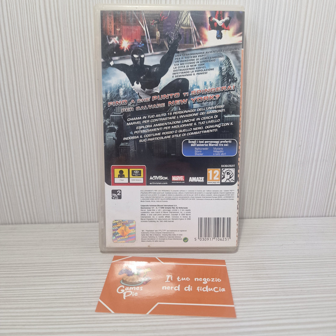 Spider-Man Il Regno delle Ombre PSP