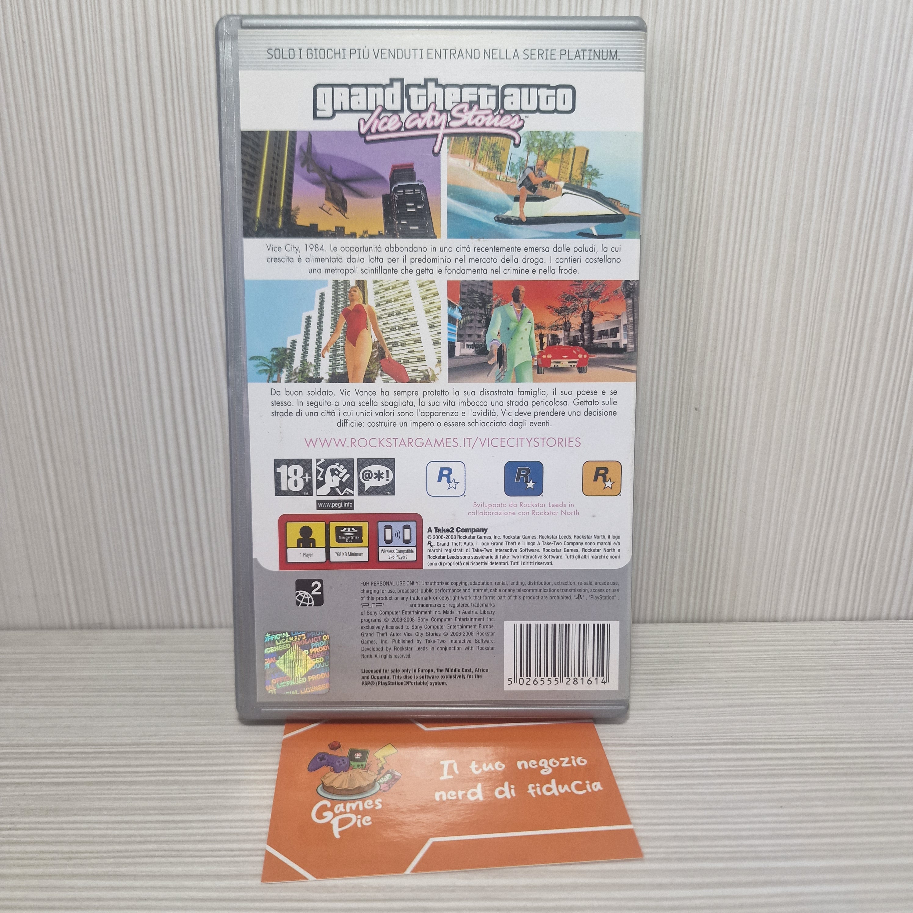 GTA Grand Theft Auto Vice City Stories PSP