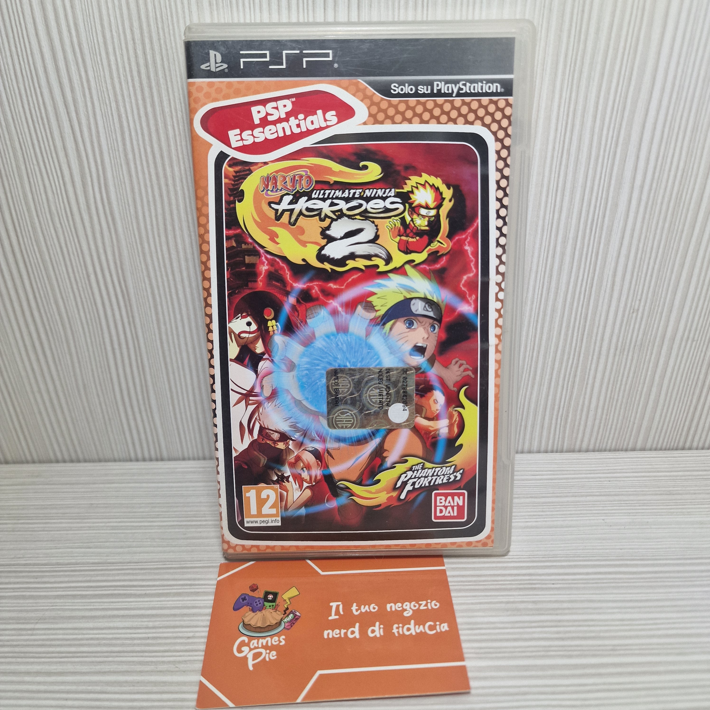 Naruto Ultimate Ninja Heroes 2 Gioco PSP Originale CIB Essentials PAL ITA