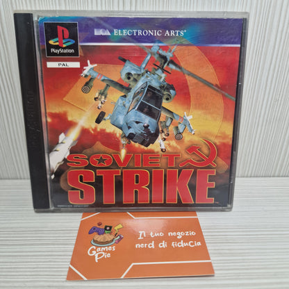 Soviet Strike PS1 PlayStation 1 Completo CIB Originale PAL FRA Electronic Arts