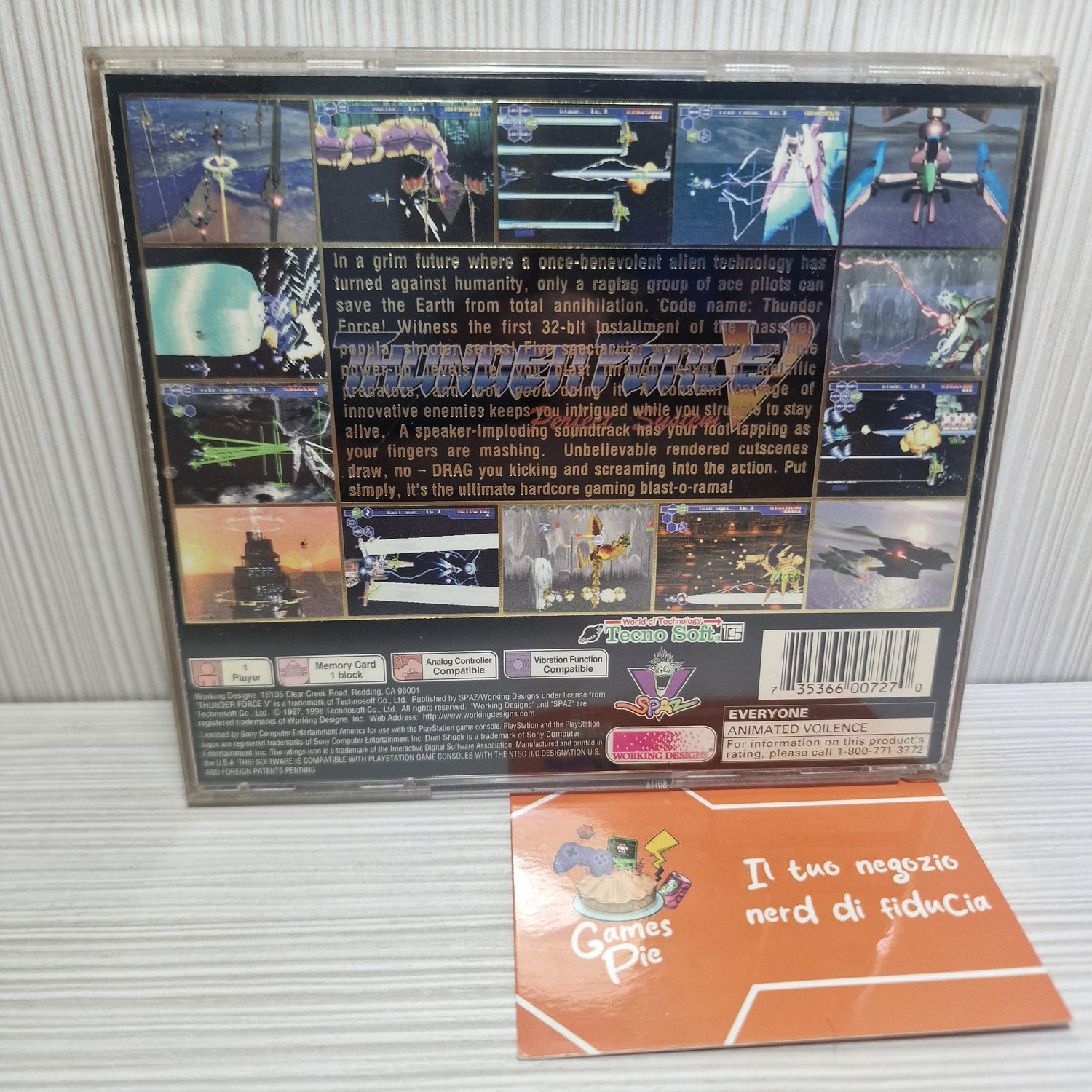 Thunder Force V Perfect System PlayStation 1