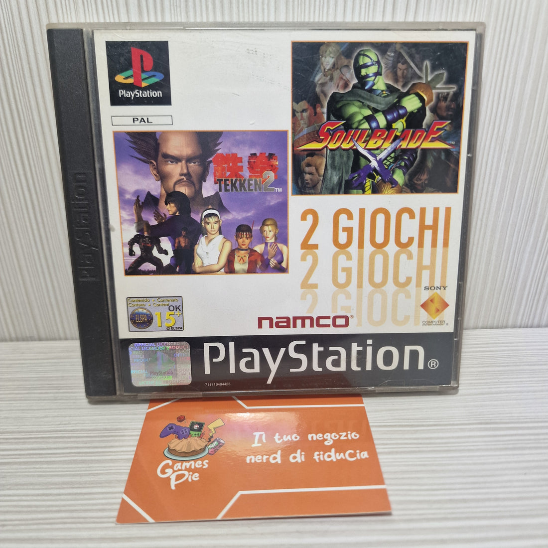 Tekken 2 &amp; Soul Blade PS1