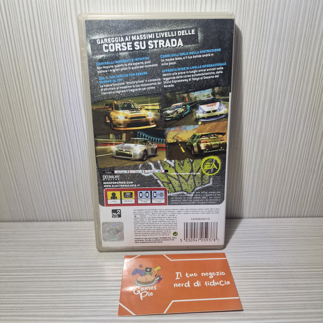 Need for Speed ProStreet PSP
