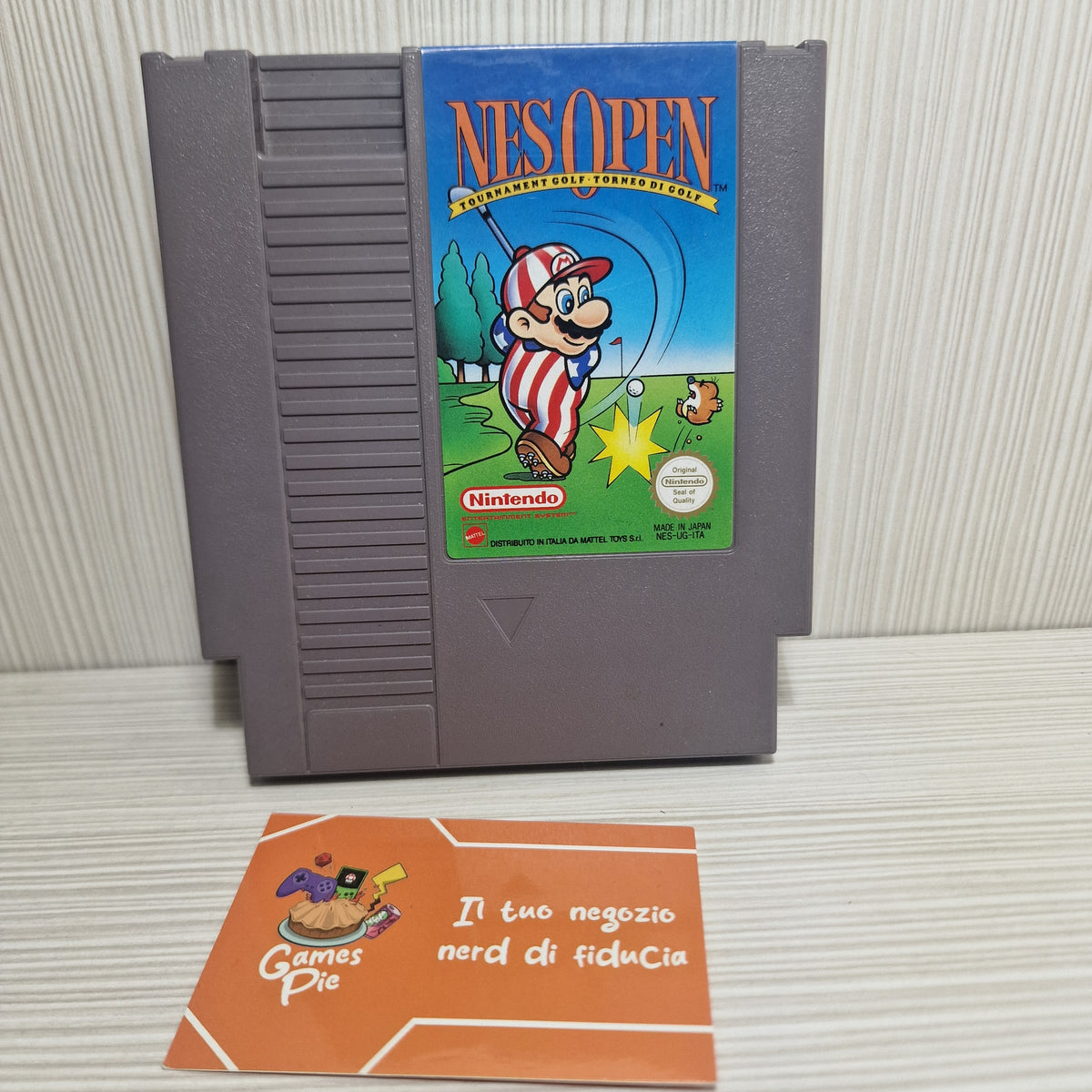 NES Open Tournament Golf Gioco Nintendo NES Originale Cartuccia Loose PAL ITA