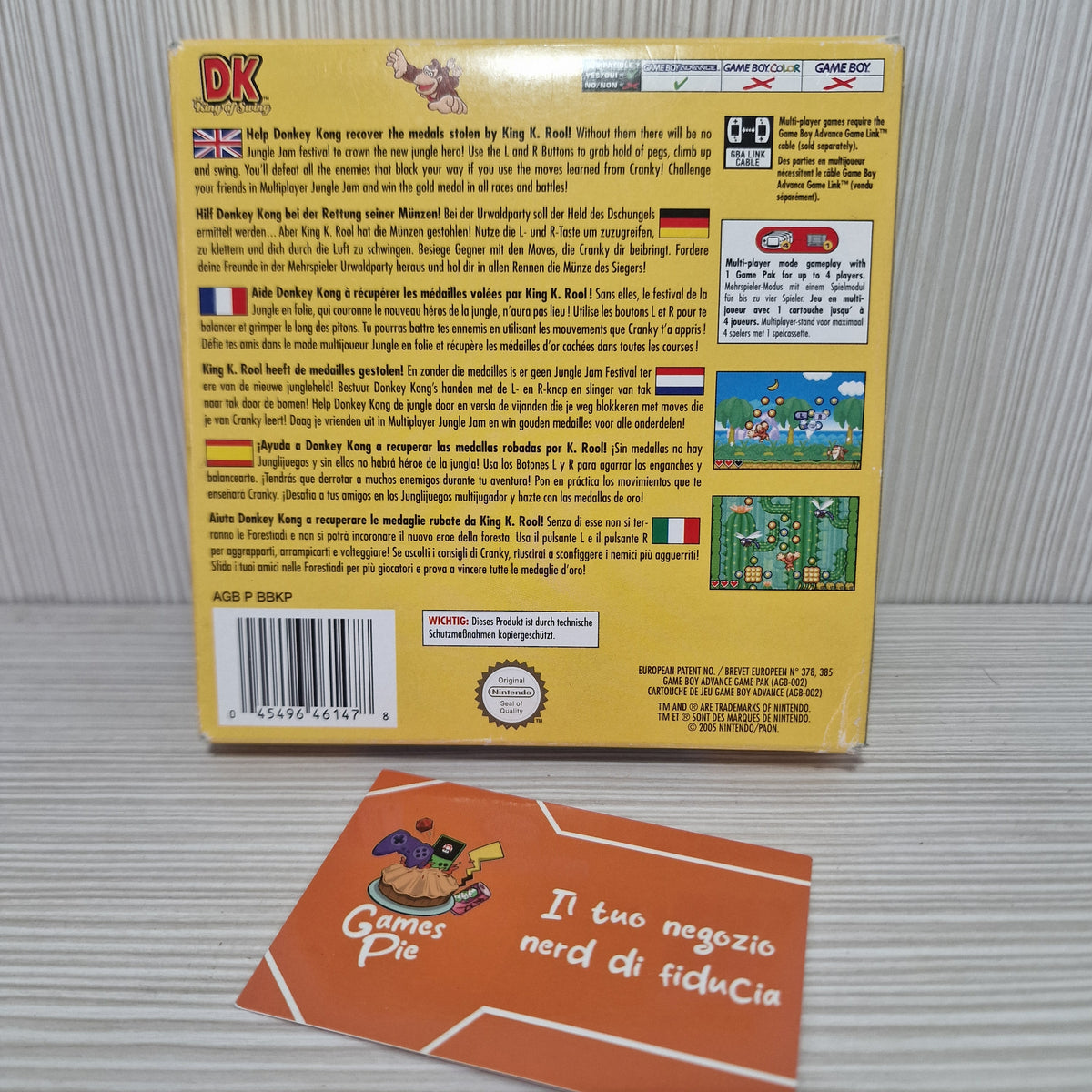 DK: King of Swing Game Boy Advance