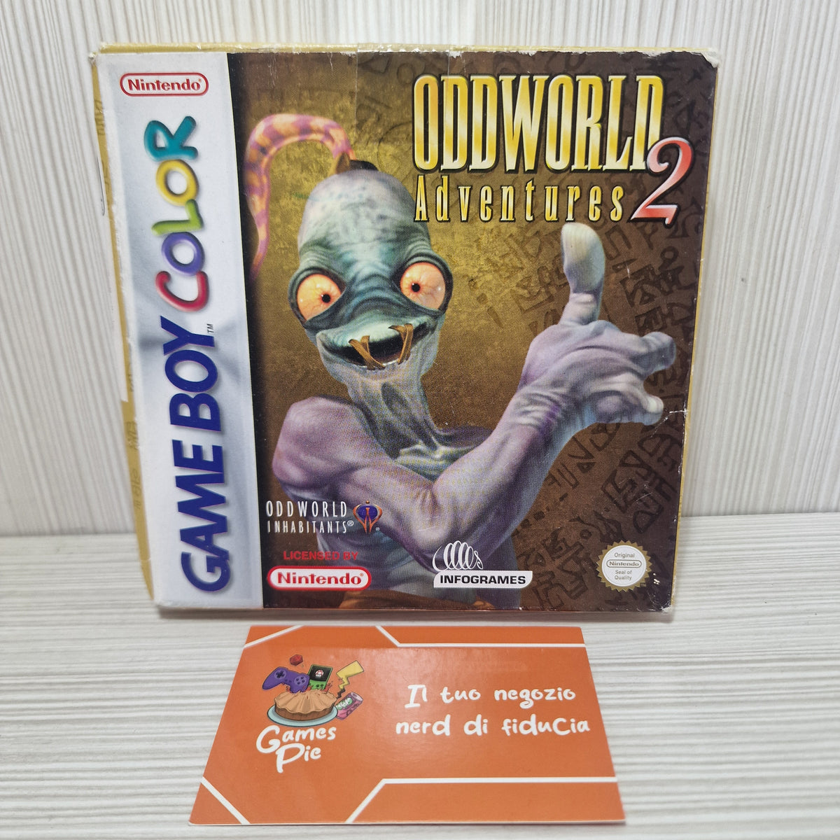 Oddworld Adventures 2 Game Boy Color