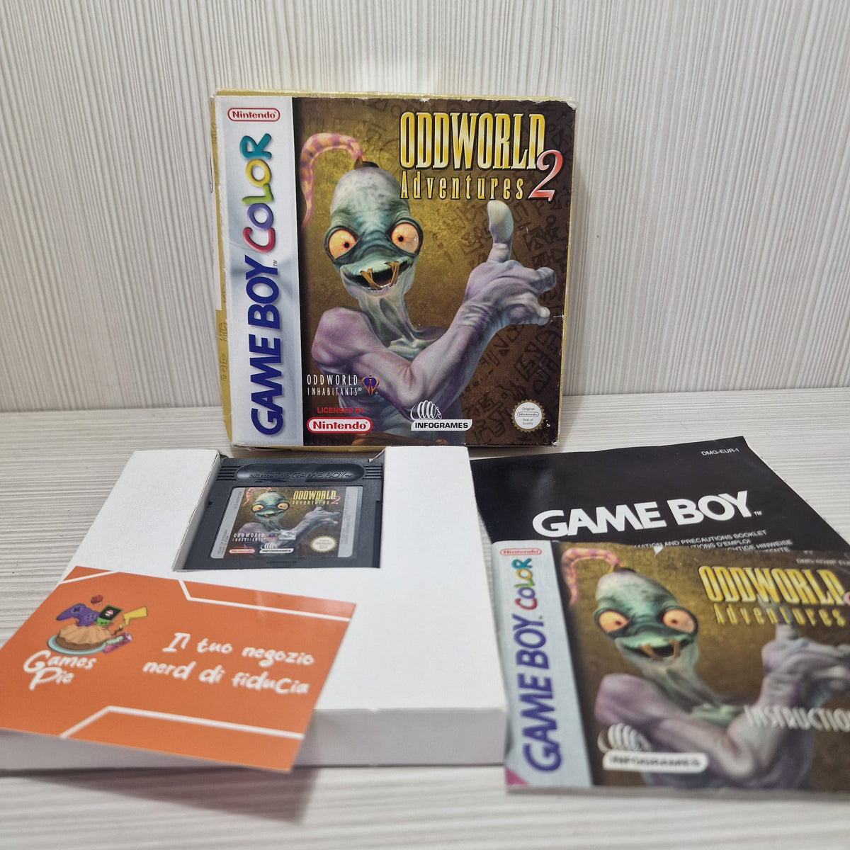 Oddworld Adventures 2 Game Boy Color