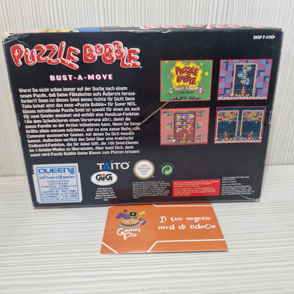 Puzzle Bobble Bust-A-Move SNES