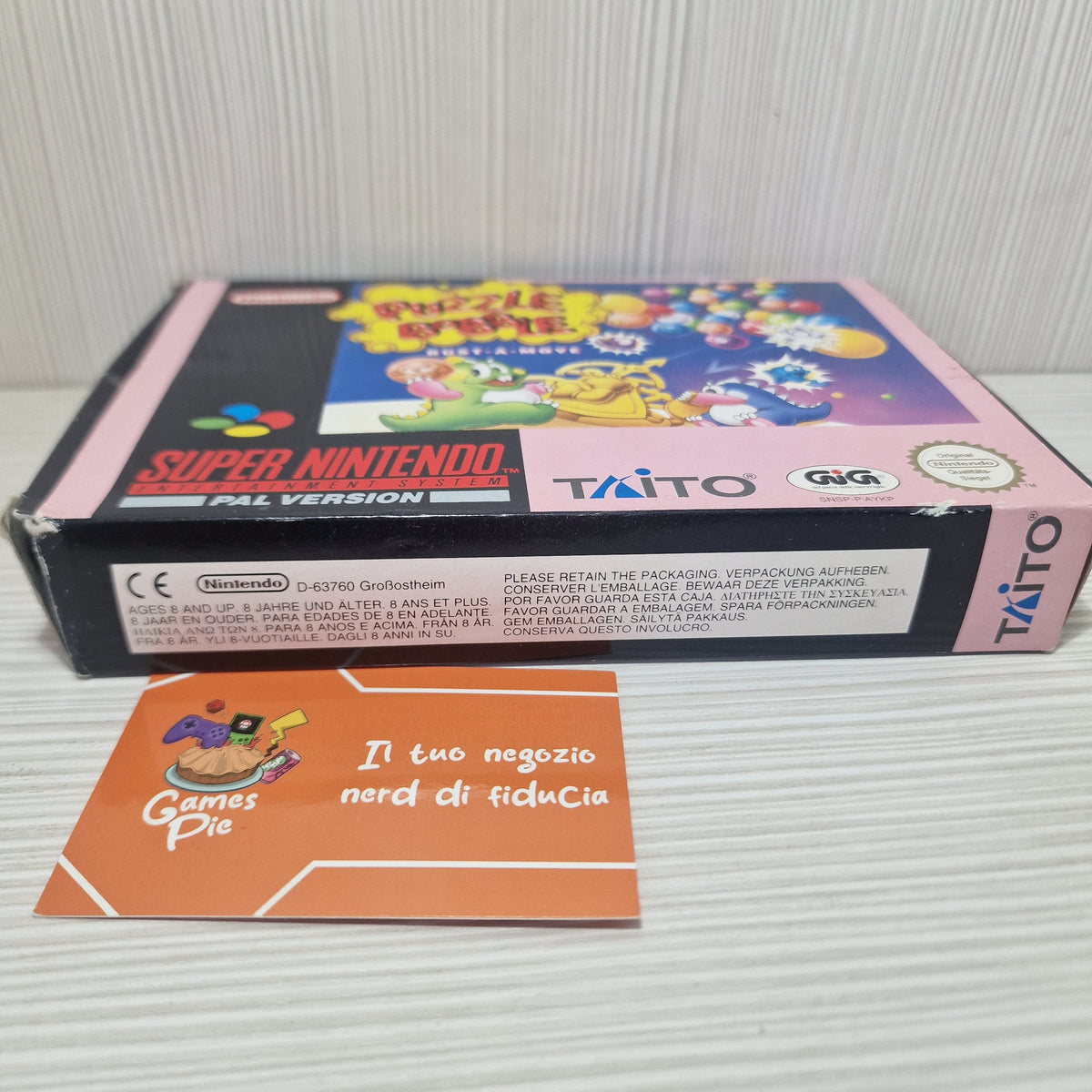 Puzzle Bobble Bust-A-Move SNES