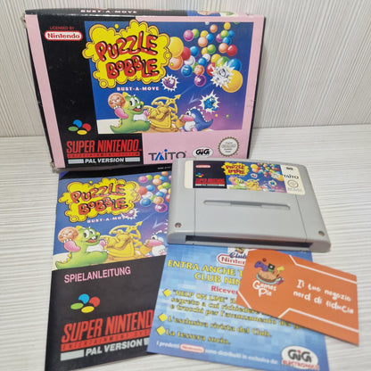 Puzzle Bobble Bust-A-Move SNES