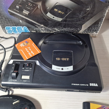 Sega Mega Drive Console 16-bit PAL Scatola Giochi Preziosi + Altered Beast