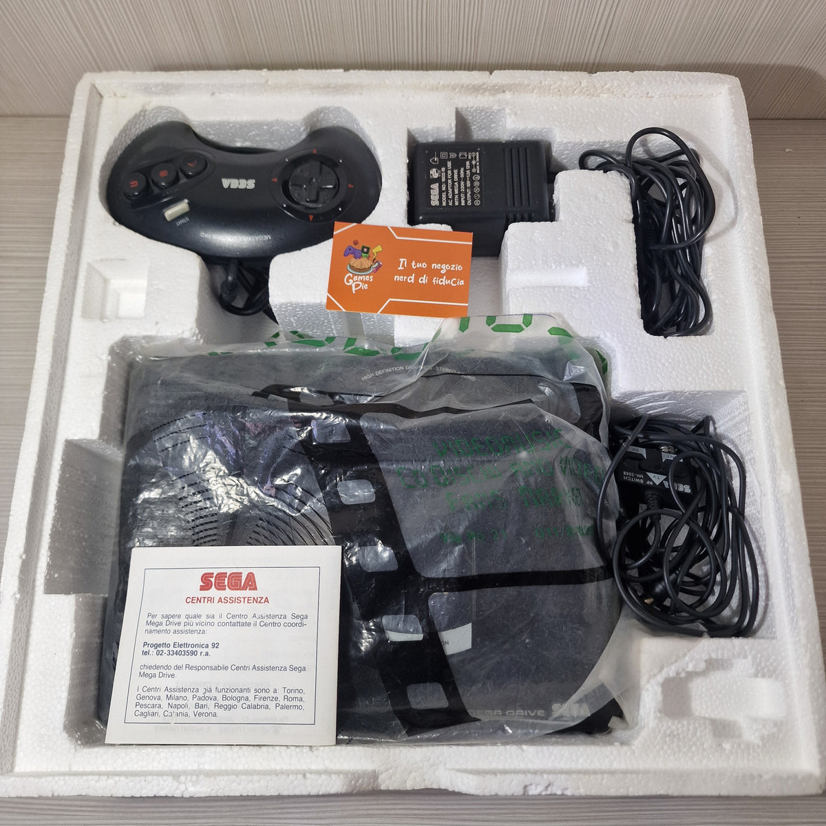 Sega Mega Drive Console 16-bit PAL Scatola Giochi Preziosi + Altered Beast