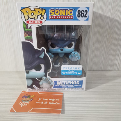 Funko POP! Games 862 Sonic The HedGehog Werehog Primark Exclusive