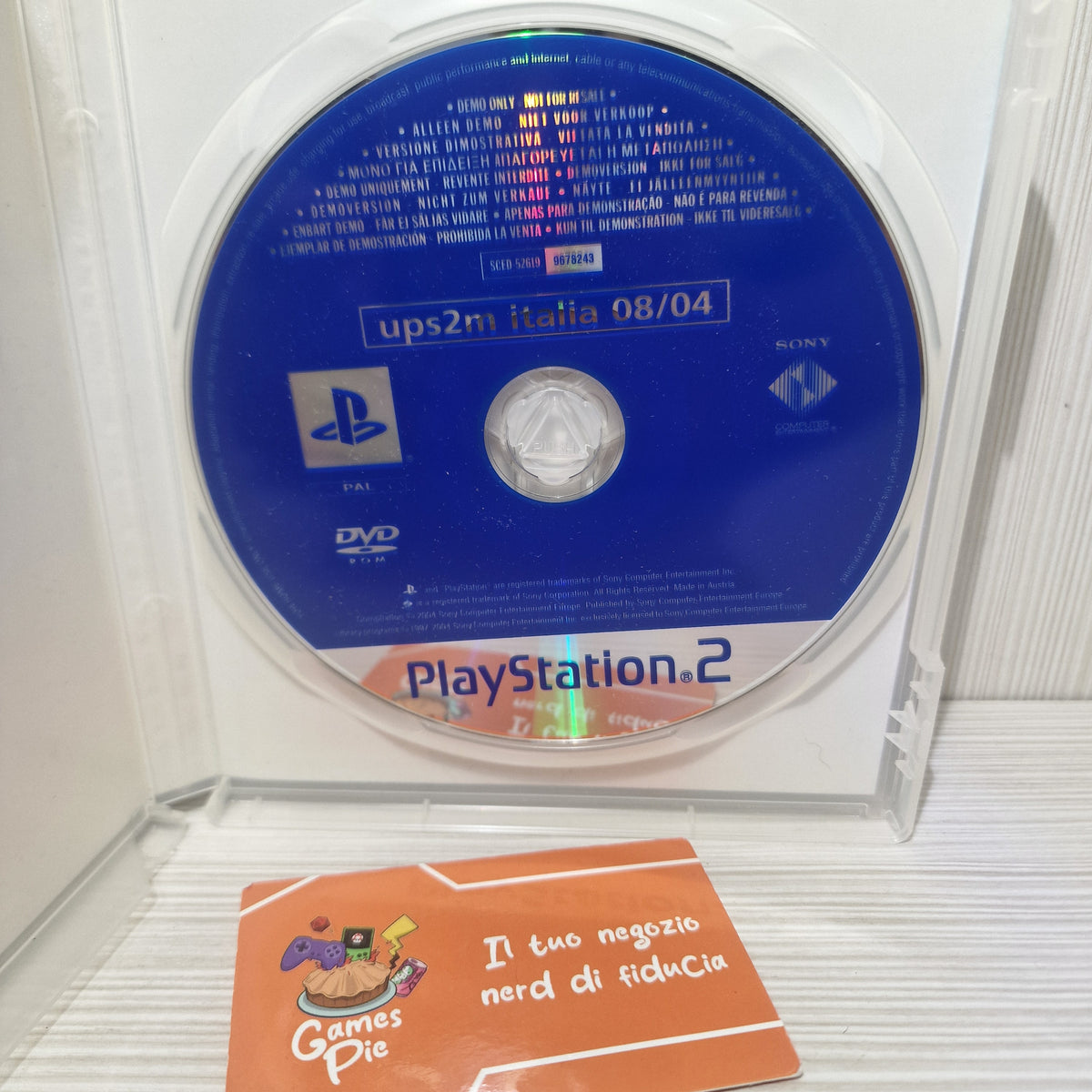 Demo Ufficiale PlayStation 2 UPS2M Italia 08/04 PS2 Versione Dimostrativa