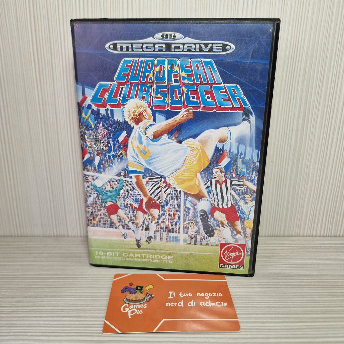 European Club Soccer Sega Mega Drive