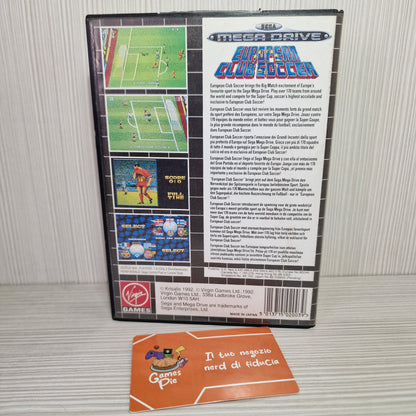 European Club Soccer Sega Mega Drive