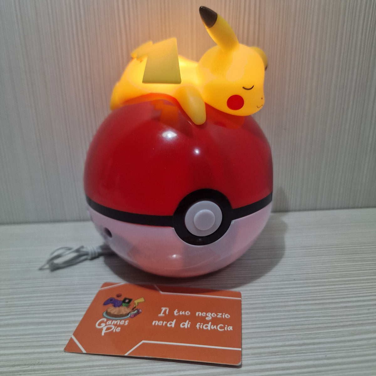 Radiosveglia Pokémon Pikachu Poké Ball Teknofun