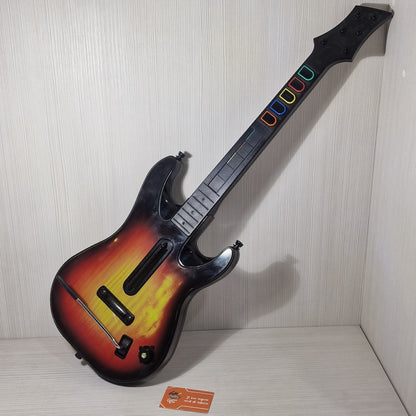 Chitarra Wireless Guitar Hero World Tour Sunburst Xbox 360 Funzionante