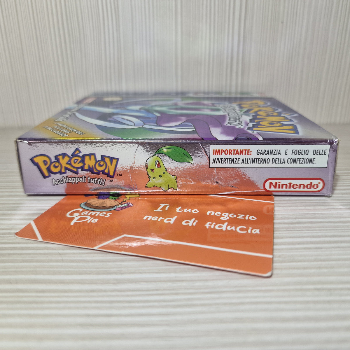 Pokémon Versione Cristallo Game Boy Color