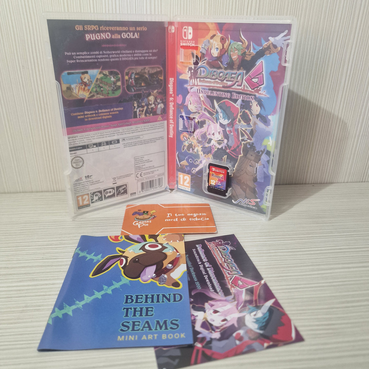 Disgaea 6 Defiance of Destiny Unrelenting Edition Nintendo Switch
