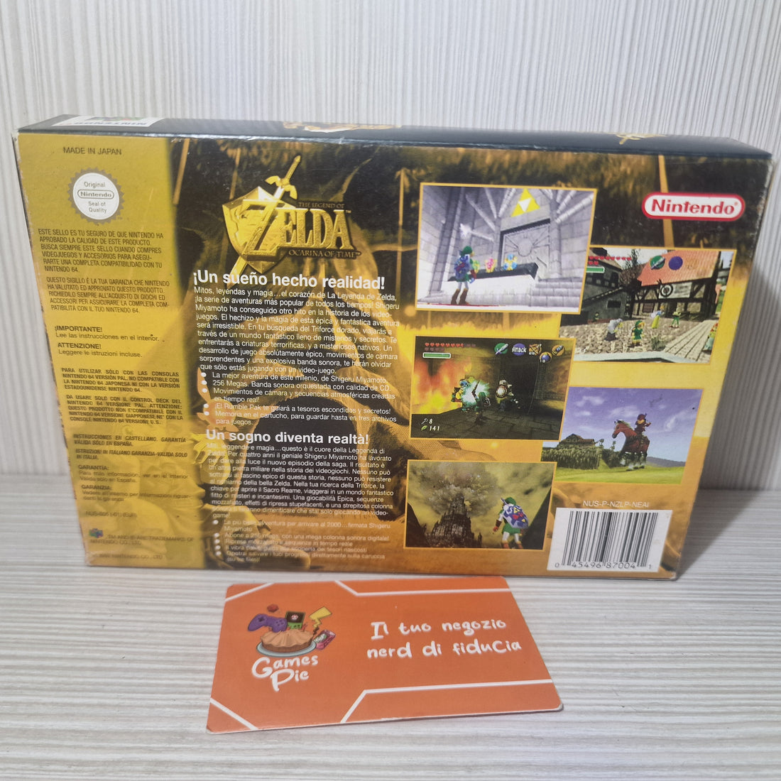 The Legend of Zelda Ocarina of Time Nintendo 64