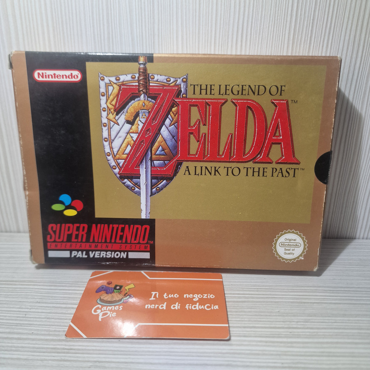 The Legend of Zelda A Link to the Past SNES PAL EUR